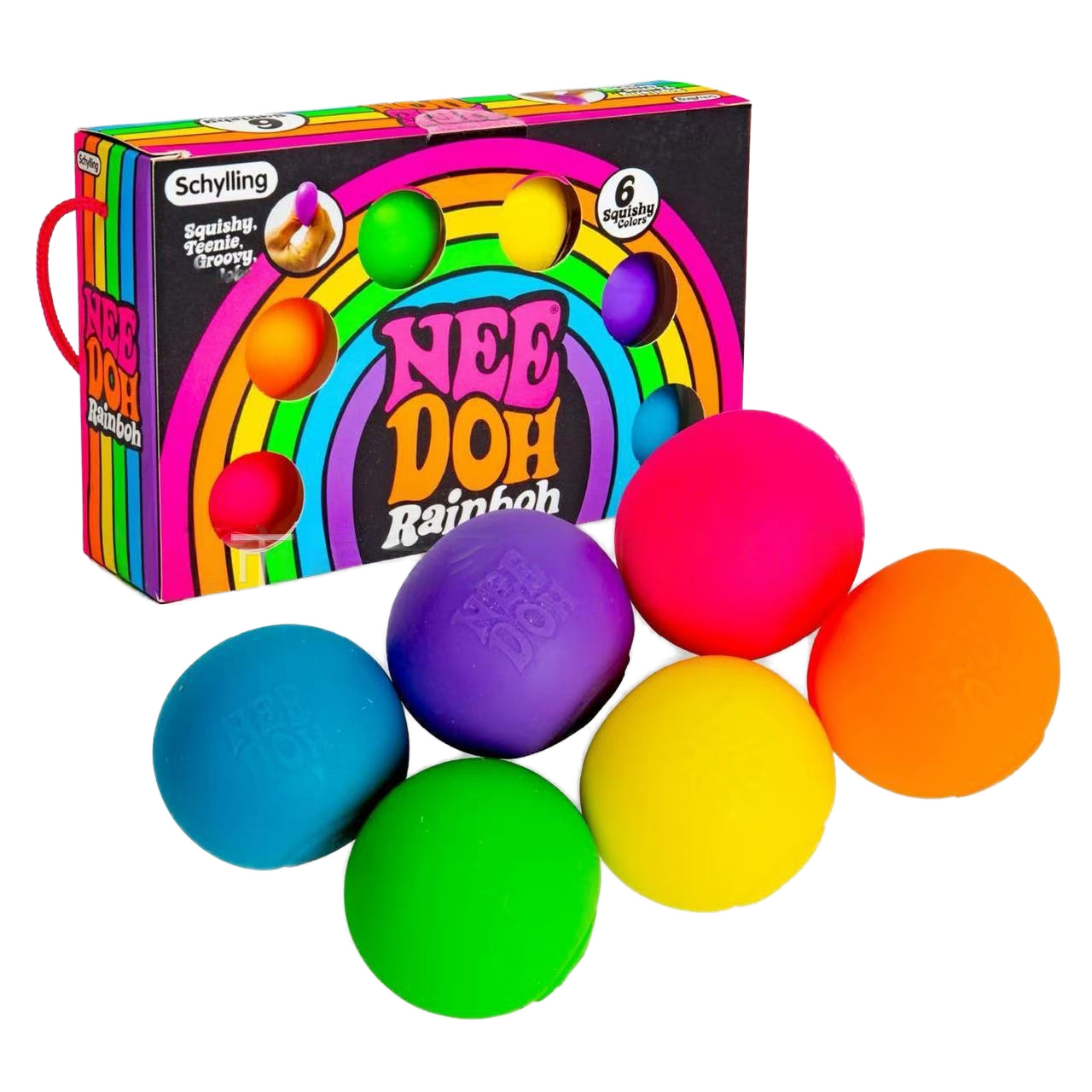 Factory Direct Plastic Eco-Friendly Funny Cube Needoh Squeeze Toys Square Shape Stress Relief Squeeze Ball Promotion Toy