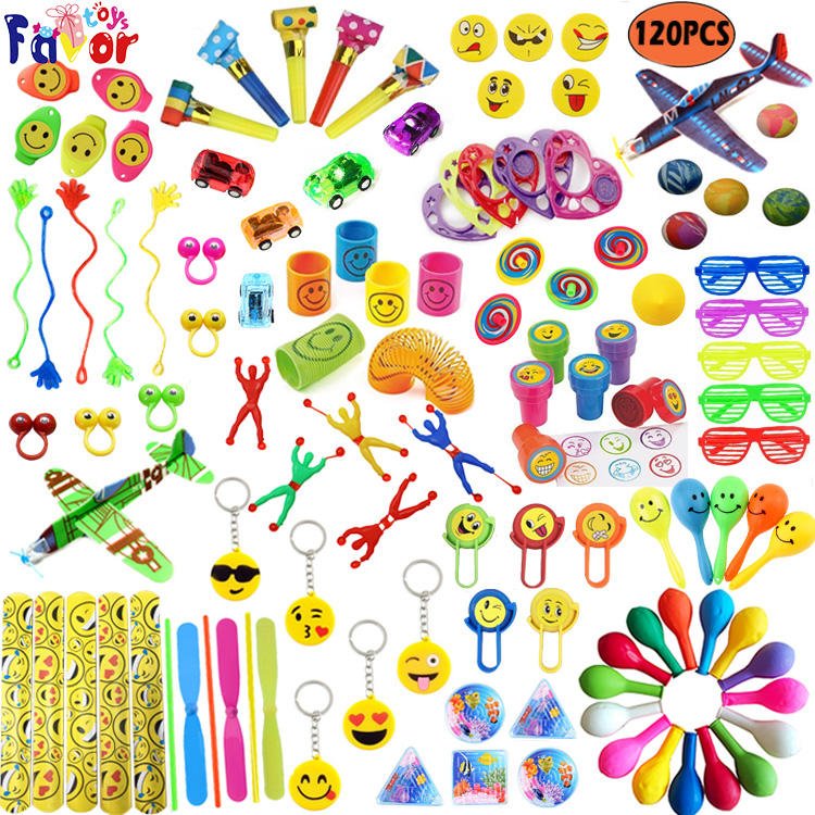 Hot Selling Plastic Certified Kids Birthday Party Supplies Carnival Prizes Pinata Filler Party Favors Toys Assortment