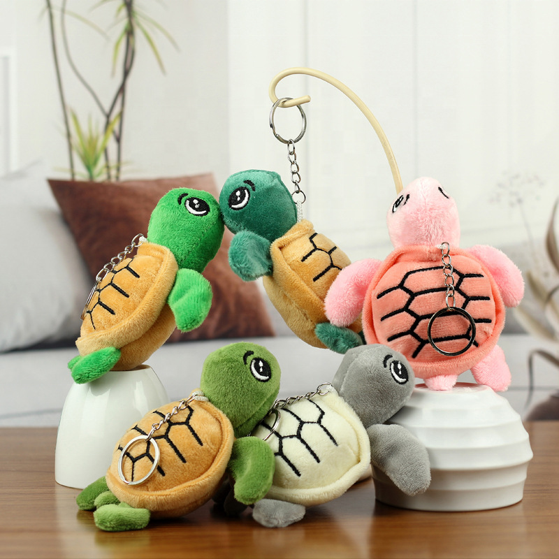 Wholesale Cute Puppy Plushies Keychains Pendant Plush Toy Teddy Dog Custom Stuffed Animal for Promotion Gift