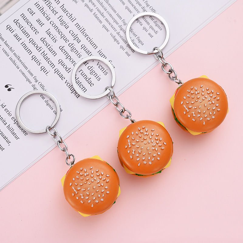 Transparent Acrylic Keychain Fashionable Anime Theme Plastic Key Chains for Men/Women Gift
