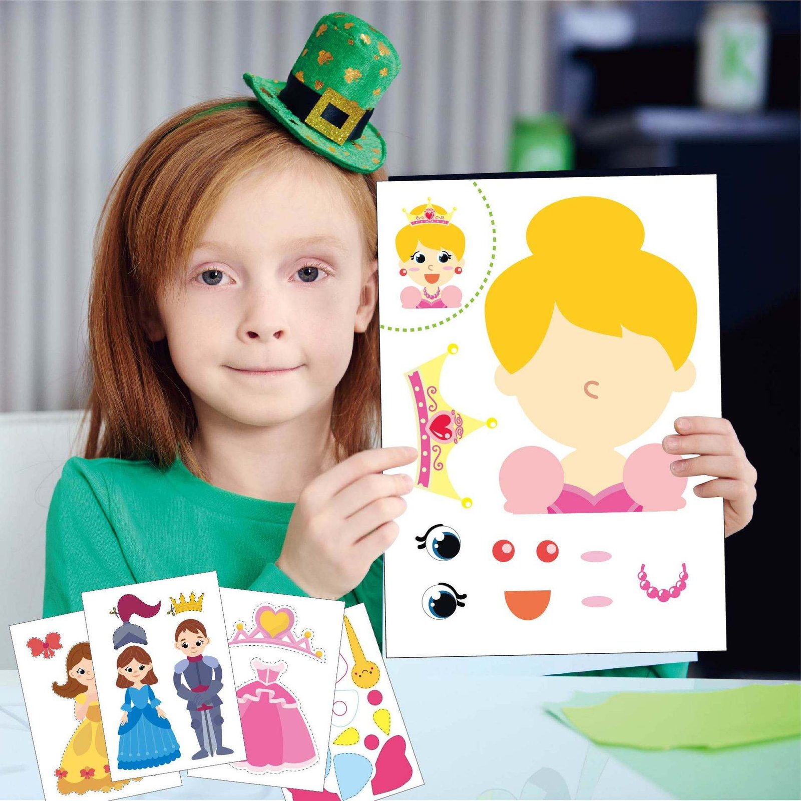 Cut Out Paper Crafts for Kids Scissor Skills Workbook Cut-and-Paste Activities Book Diy Handmade Toy Cartoon Paper-cutting Book