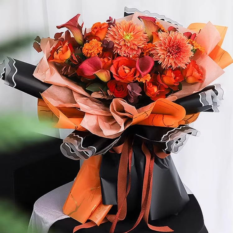Thick Waterproof Florist Bouquet Wrapping Paper DIY Crafts for Gift Packaging Bulk Flower Wrapping Paper for Bouquets