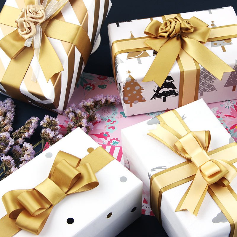 Custom Quality Christmas Gift Wrapping Craft Paper with Gravure Printing Recyclable 80g Thickness Cheap Price