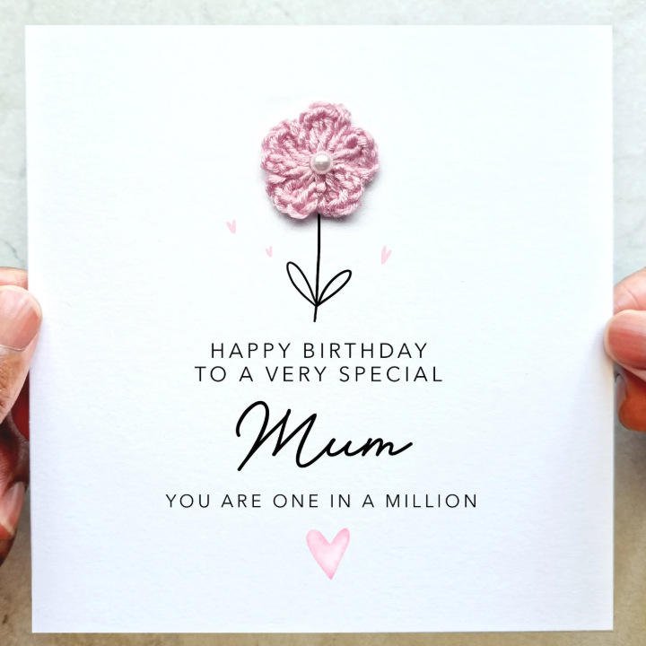 Handmade 3D Creative Knitted Greeting Cards for Birthday Anniversary Woven Kraft Paper Thank You Cards for Wedding Gift Giving