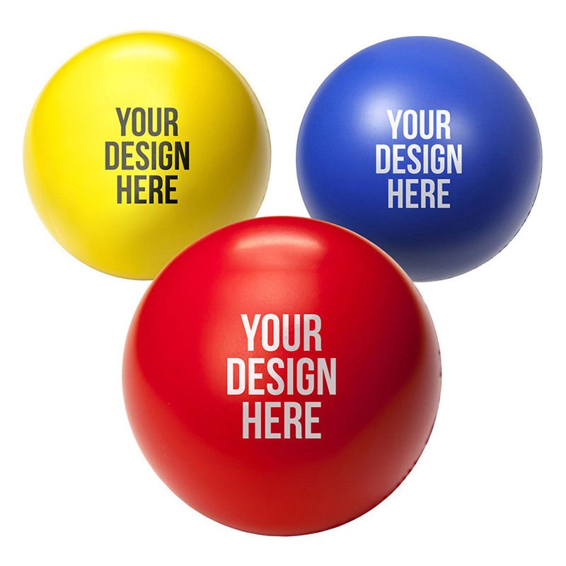 Factory PU Foam Relieve Stress Ball Custom Logo Funny Hand Toy Ball Anti PU Foam Soft Stress Ball With Logo Promotion Gift
