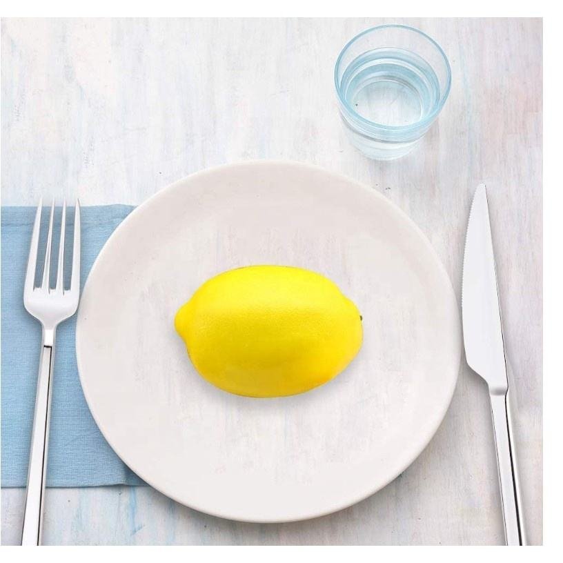 House Decoration Artificial Fake Fruits Artificial Polyfoam Lemon