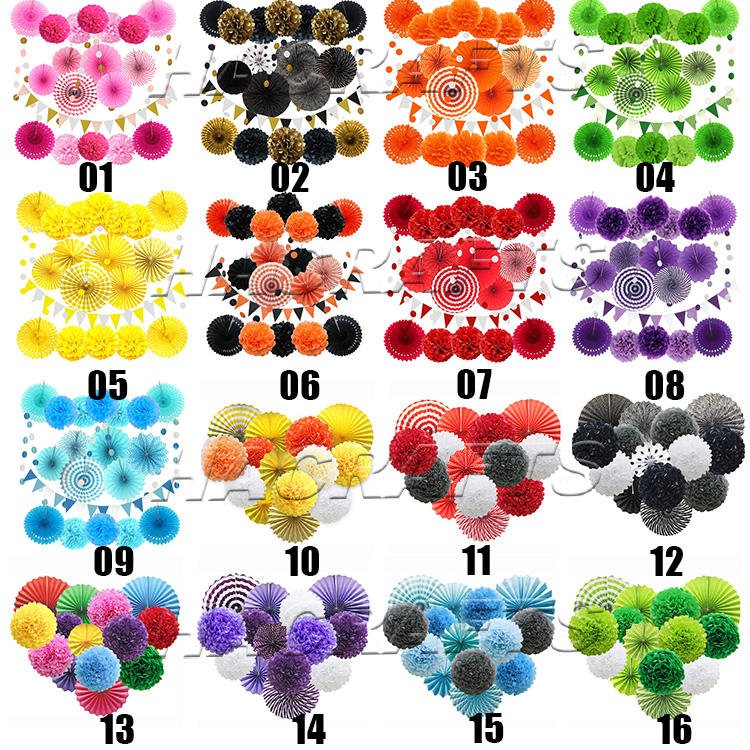 Factory Supplied Paper Flowers Decorations for Wall Paper Fans Classroom Decoration Paper Floral Backdrop Decoration