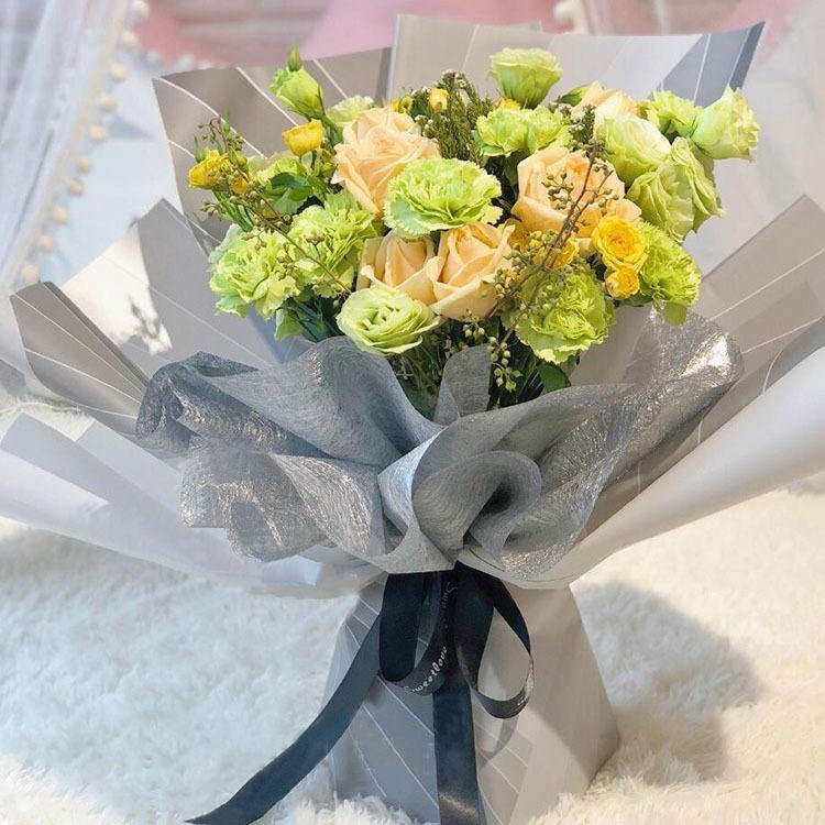 Wholesale Custom Floral Wrapping Paper Eco Friendly Flower Packaging Paper for Bouquet Decoration Florist Shop and Gift Use