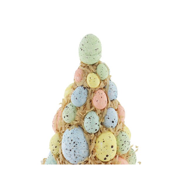 Easter Spot Colorful Egg Decoration Paper Strip Polyfoam Christmas Tree Table Ornament Children Gift Holiday Bunny Party Props