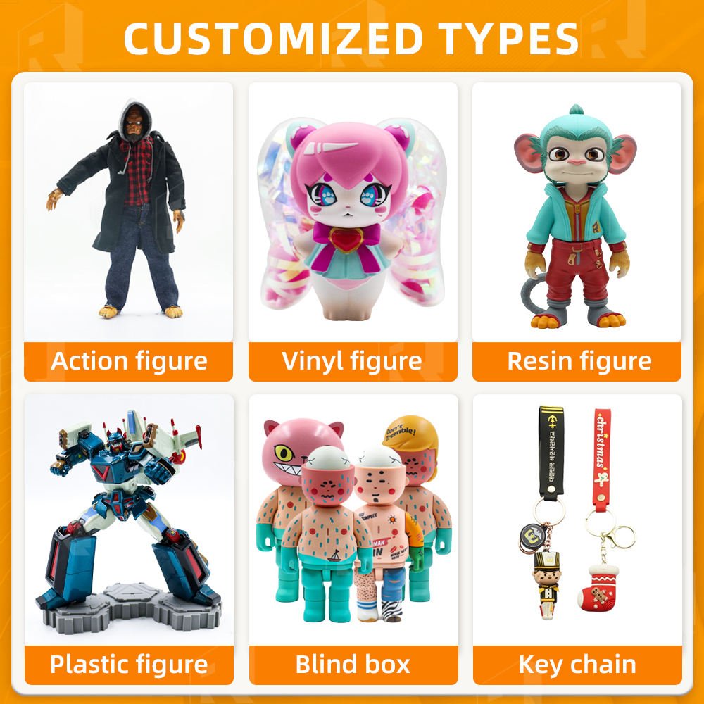 OEM Custom Figure Toys High Quality 1/6 Scale Custom Plastic Action Figure PVC Maker
