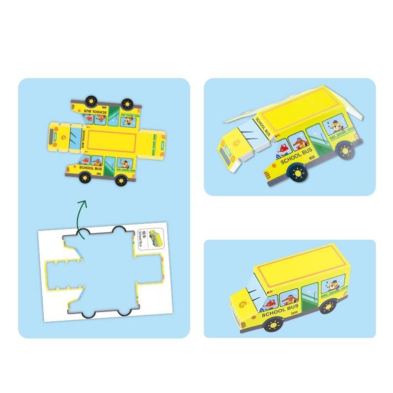 Children Origami Paper Animals Handmade Animal 3D Paper Craft Toy