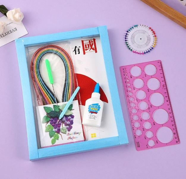 Newest DIY Kids Craft Kits Craft Kits Paper Craft Kits Handmade Simple Pop Colourful Quilting Art DIY Origami