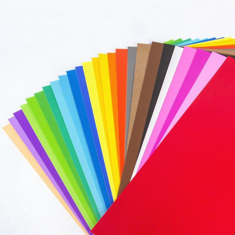 A4 Size 30sheets 300gsm Double Color Origami Paper Custom Size Square Colorful Paper for Diy Crafts Paper