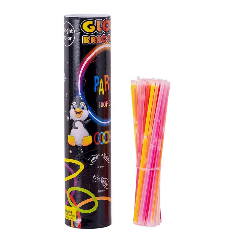 Party Supplies Glow in Dark Light up Sticks Party Decorations Neon Party Glow Necklaces and Glow Bracelets with Connector