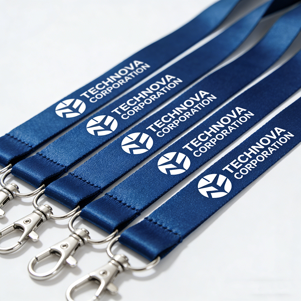 Heat Sublimation Polyester Lanyard with Logo for Professional Use