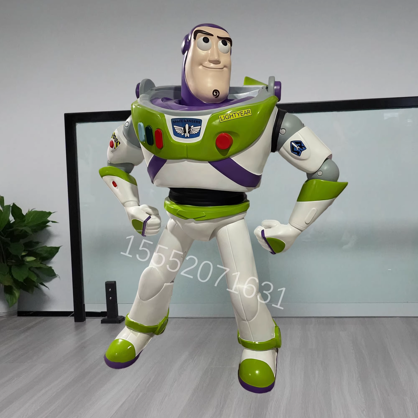 Artistic Hand-painted Toy Story Woody and Buzz Light Year Other Crafts Handmade Sculpture for Home Decoration Action Figure