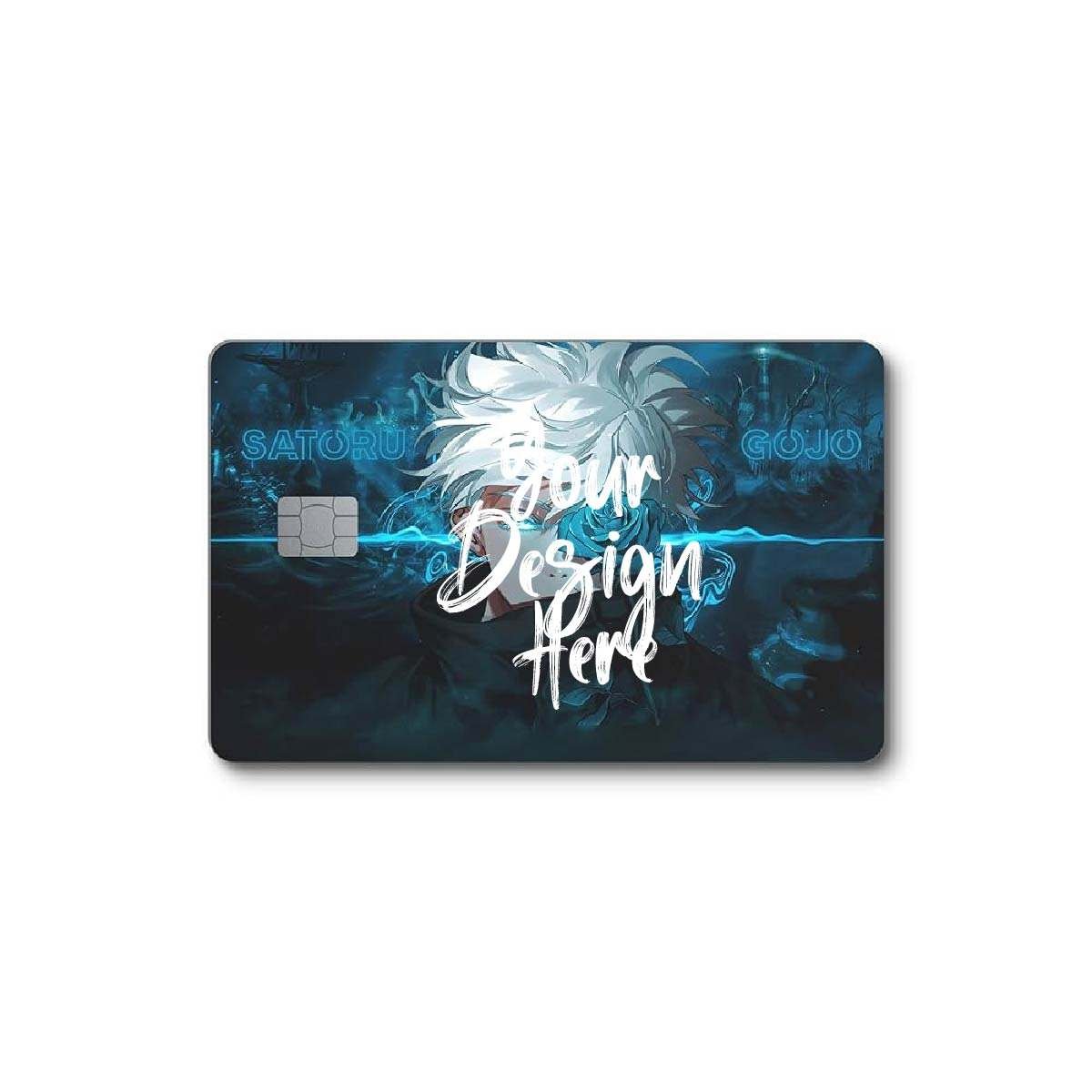 Personalized Custom PVC Vinyl Debit Credit Card Decorative Stickers Embossed Effect UV Resistant Digital Printing UV Varnishing