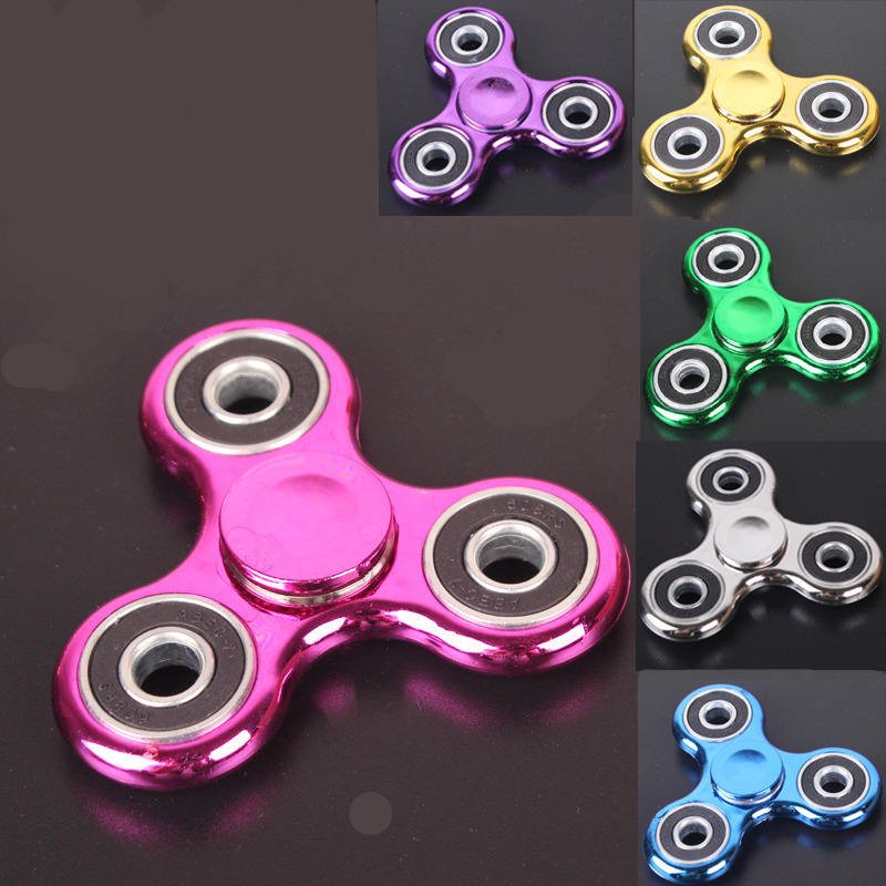 Creative Decompression Fidget Spinner Colorful Plastic Promotional Toy for Stress Ventilation