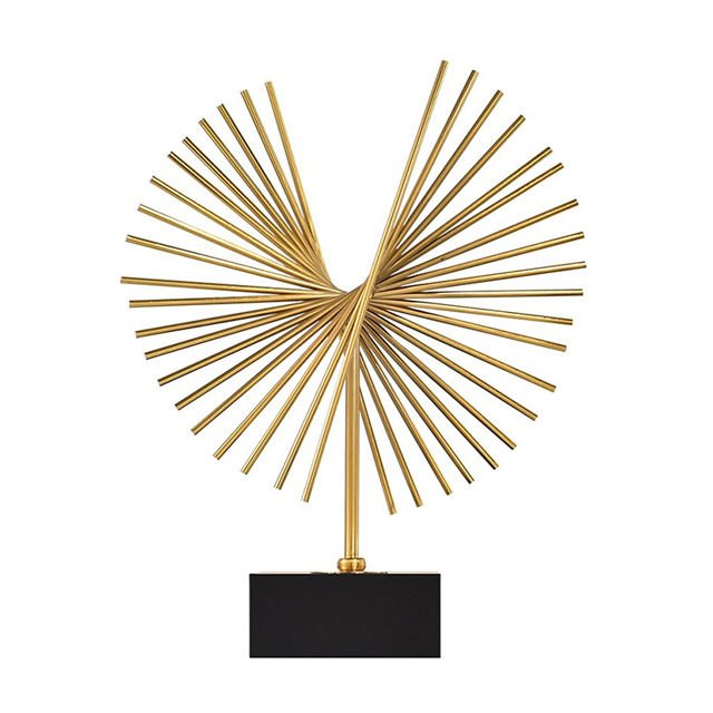 American Style Creative Metal Ornaments Imply Aspiring People for Workplace Gifts and Office Desktop Decoration