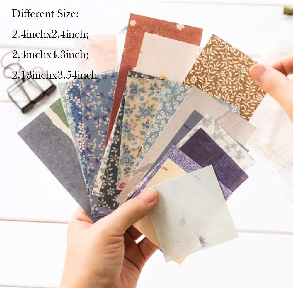 Vintage Journaling Supplies Scrapbook Paper Supplies for Writing Drawing Scrapbooking and DIY Hand Crafting Photo Album Decor