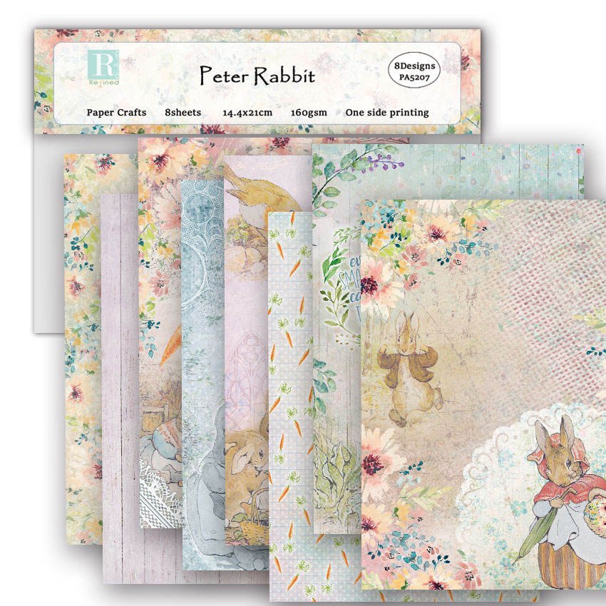 Paper Craft Junk Journal Scrapbooking Creative Cardmaking A5 Cardstock DIY Paper Material