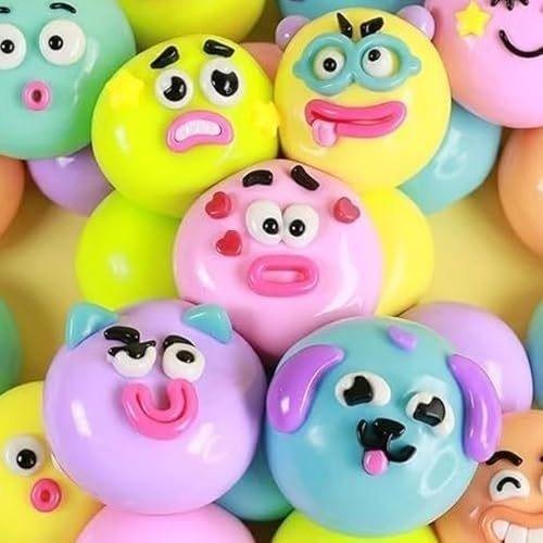 Best Selling Cute Animal Face Swap Squeeze Toy Smush & Stay Squishy Fidget Stress Relief Sensory Toy for Kids Promotional Toys
