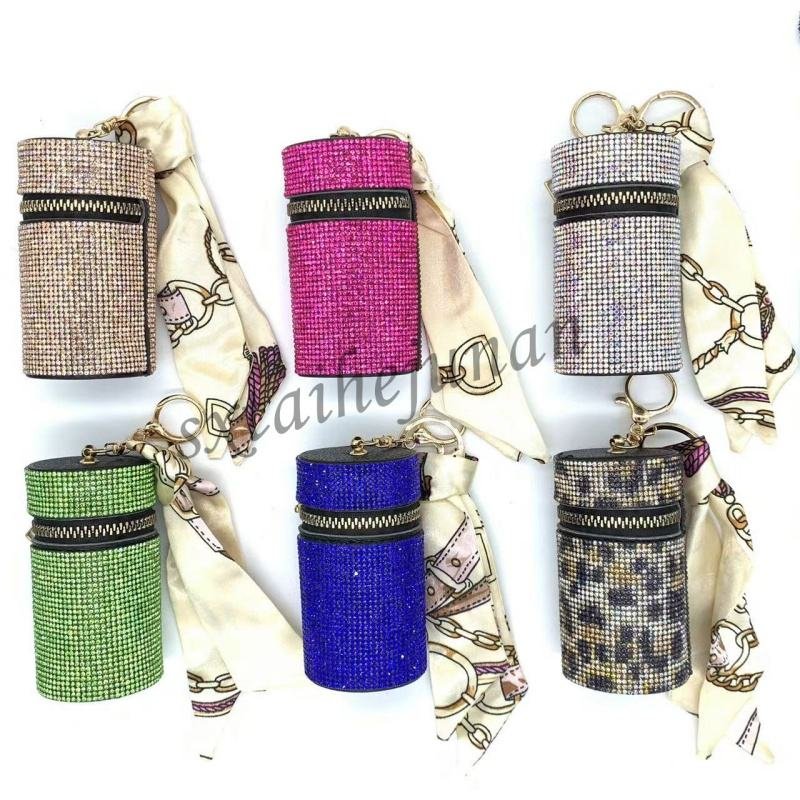 Women Plastic Spray Shell Key Chain Set Accessories Products Self-Defense Gadgets Tools Supplies Self Defense Keychain