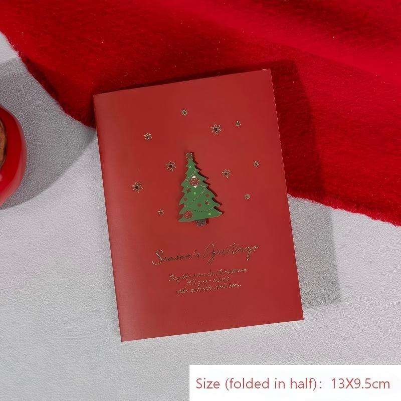 New Design Ribbon Bow Decoration Red Christmas Flip Top Gift Box for Christmas Apple Packaging & Scarf Thermos Cup Gift Set
