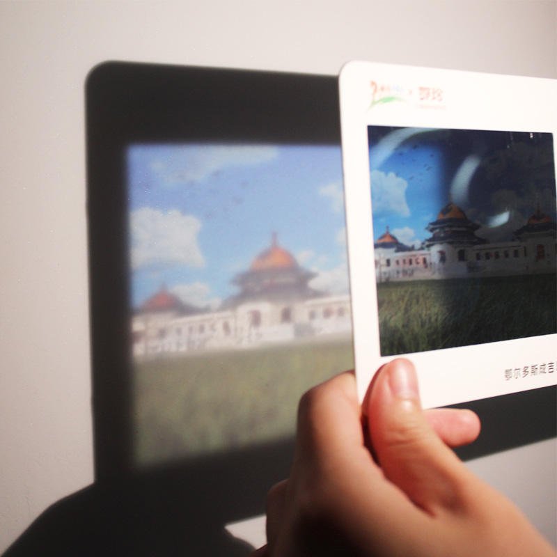 Customized Handmade Travel Commemorative Photo Cards Scenic Postcards Creative Cultural Gifts Translucent Paper Postcard