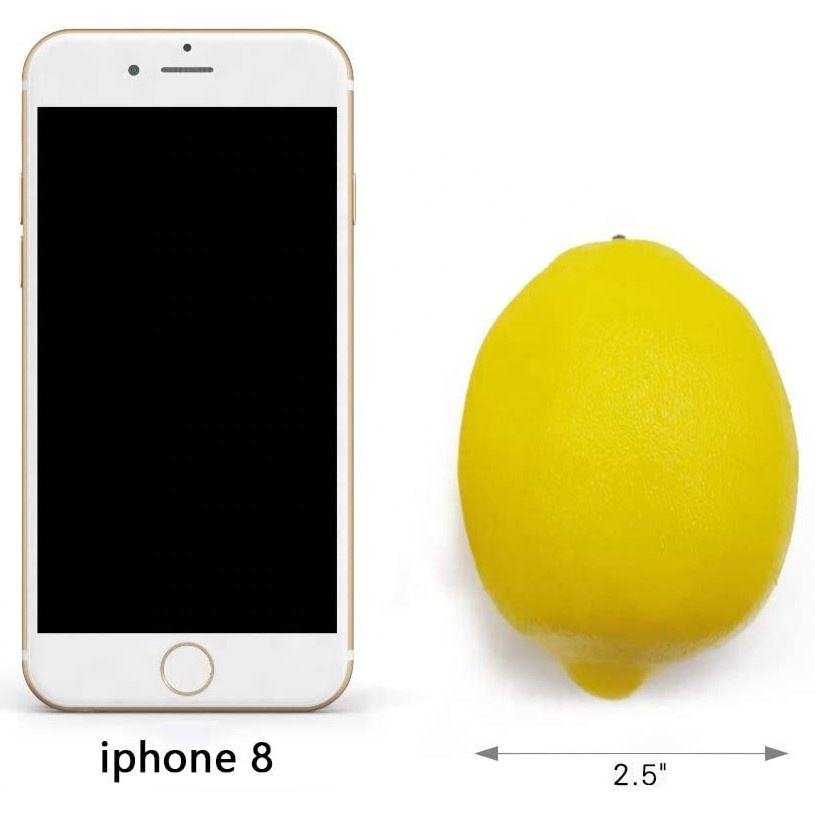 House Decoration Artificial Fake Fruits Artificial Polyfoam Lemon