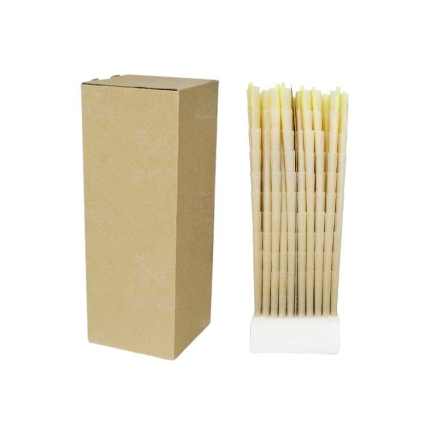 Custom Craft Paper Cones with Decorative Tips 109mm/98mm Classic Sizes Natural Brown Material Design Services Included