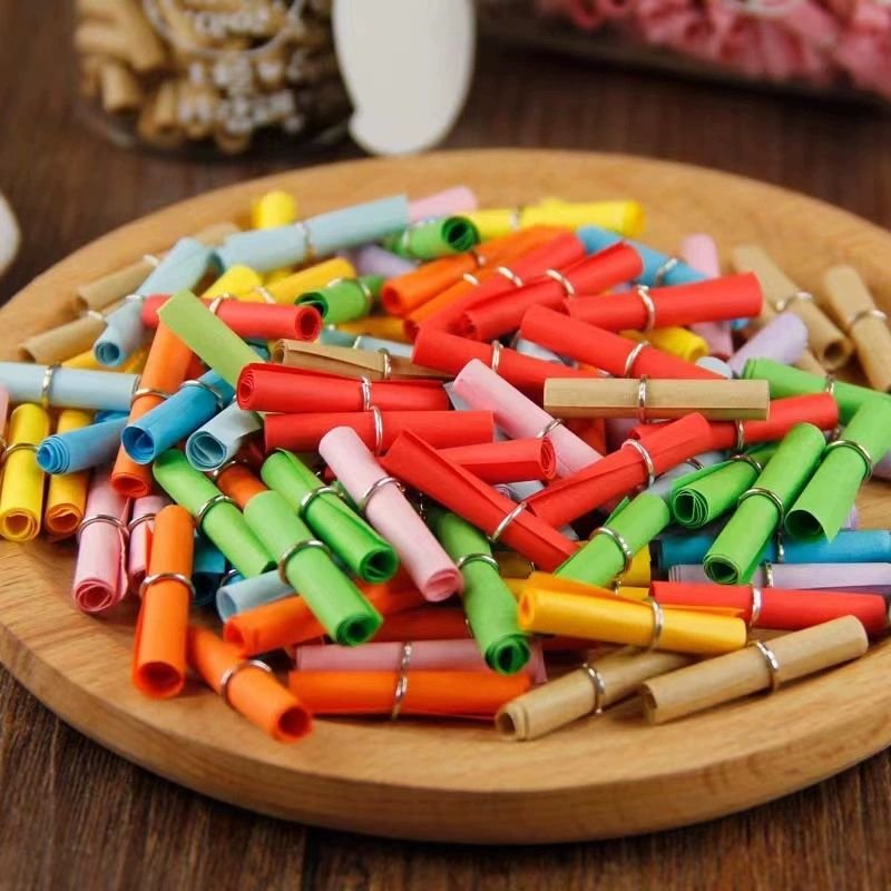 Wholesale Creative Paper Rolls for Crafts DIY Gifts Weddings Holidays Decorative Custom Paper Rolls for Valentine