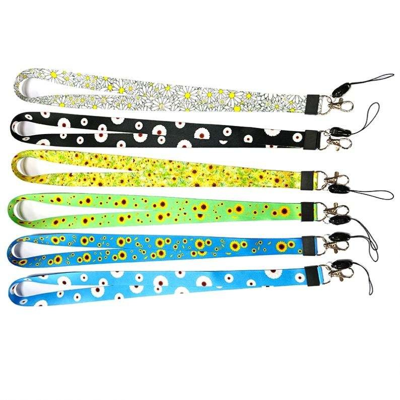 OEM Quality Polyester Lanyards for ID Badges, Durable and Fashionable, Sublimation Printing Available