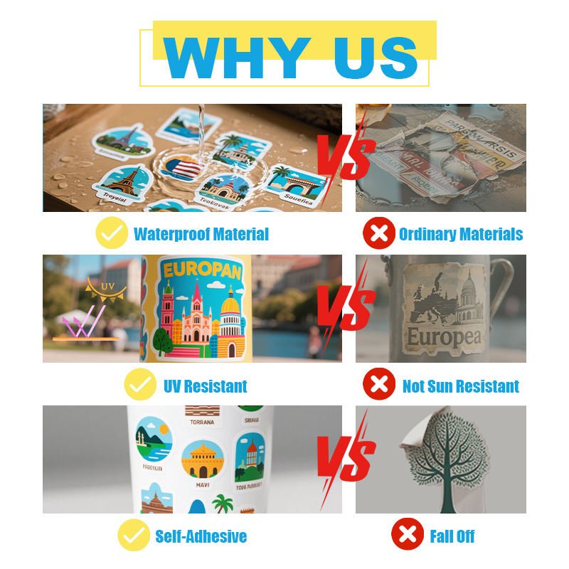 High-quality Vinyl Decorative Stickers UV-protective Stickers Waterproof Sun-proof and Fade-resistant Decorative Stickers