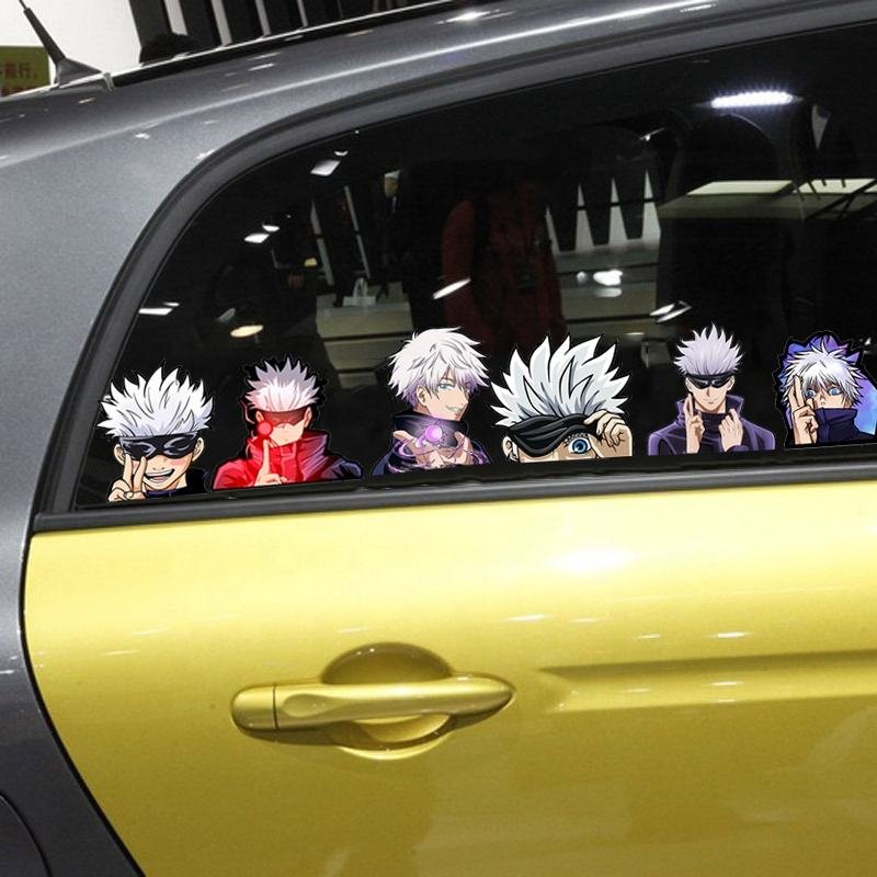 1300 Designs Waterproof Anime Cartoon Stickers Motion Lenticular Decals for Car Laptop Decor Solo Leveling 3D Stickers
