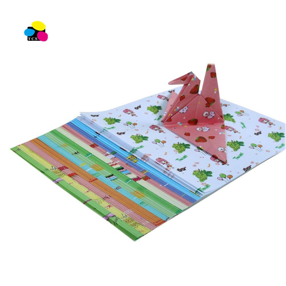 15cm Pattern Home Origami Paper Kids DIY Craft Paper Double Sided Creativity for Kids Origami New Year Xmas Gifts