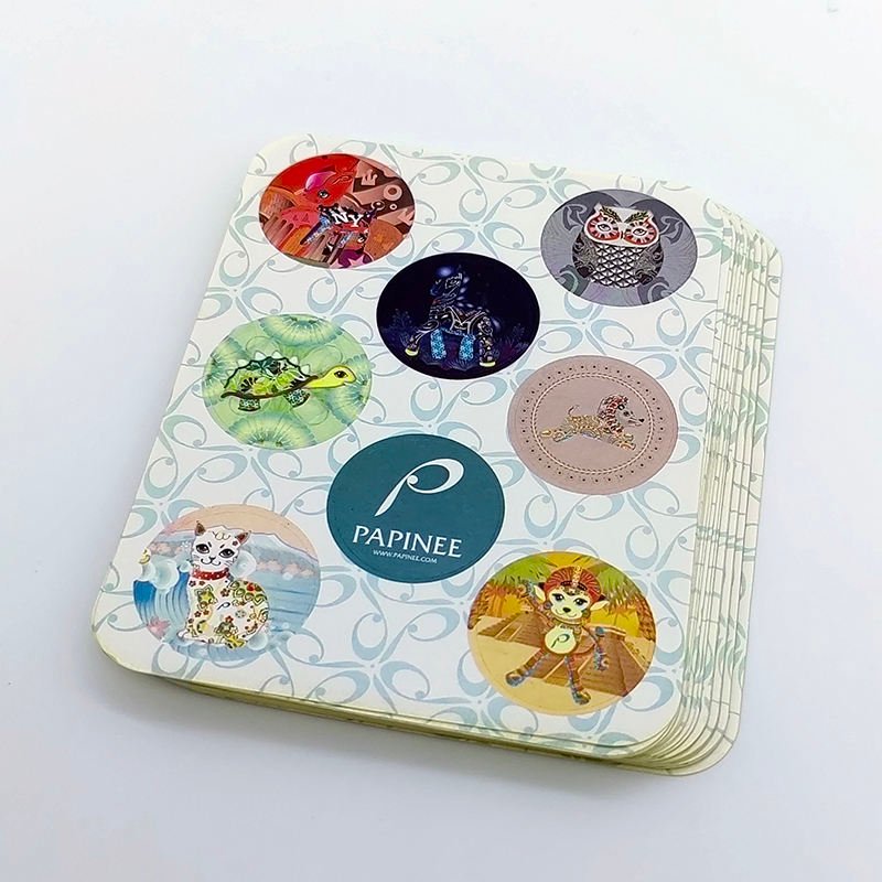 Custom UV Printed Adhesive Decorative Anime Diary Stickers-Waterproof & Eco-friendly PVC Labels