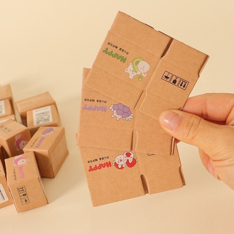 New Internet Celebrous Miniature Express Blind Box Food Play Bottle Resin Ornaments Creative Trendy Hand-made Paper Crafts