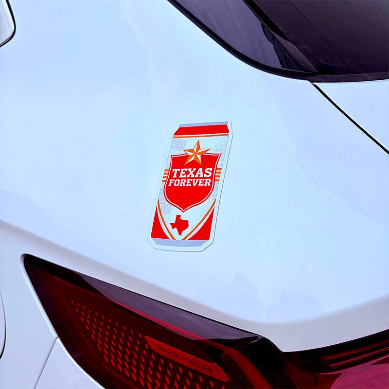 MOQ 20pcs Custom UV Resistant Die Cut Fridge Magnet Stickers Home Decoration Car Bumper Magnet Sticker for Car