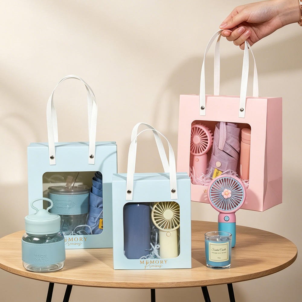Promotional and Business Gifts Sets in Stock Can Add Logo Quality Christmas Giveaway Lovers Valentine Gift Set for Ladies