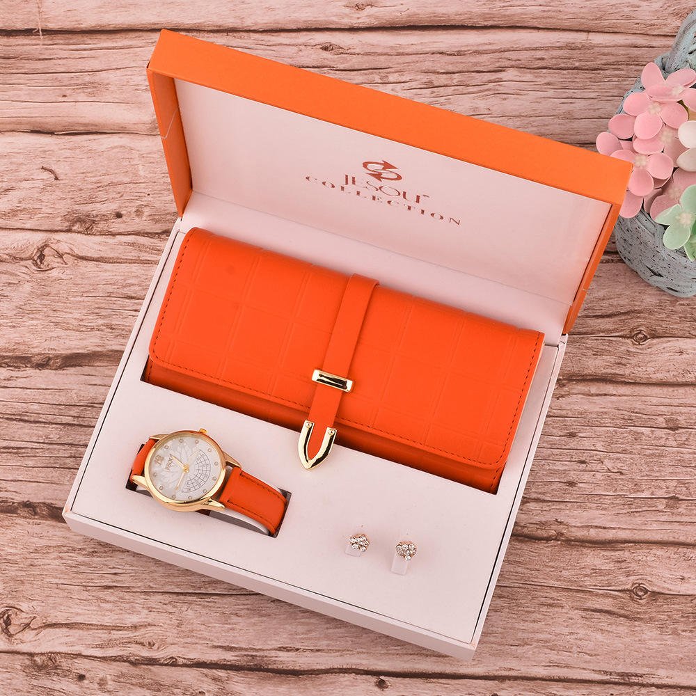 XL-01 New Women's Wallet Watch Gift Set Women's Quartz Watch Holiday Gift