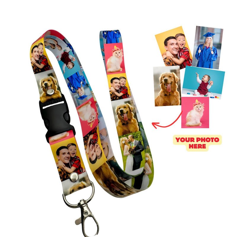 Custom Printed Healthcare Worker Lanyard Personalised Name Neck Strap Polyester Nylon Festival Party Teacher Gift for Nurses