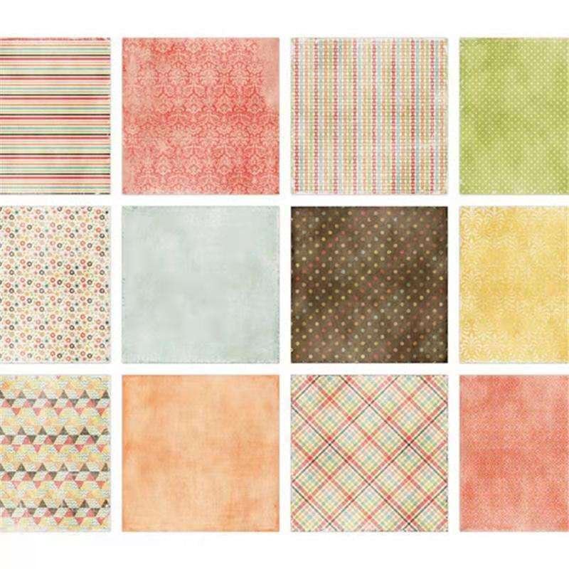 Scrapbook DIY Album Paper Decorative Single -sided Scrapbooking Craft Paper Origami Card Making for Art Supplies