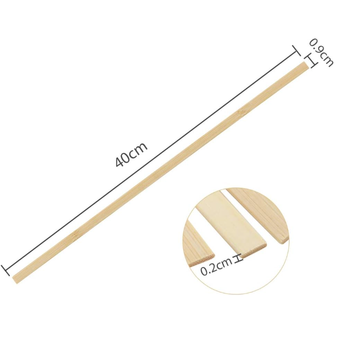 DIY Handmade Craft Making Star Lanterns and Other Crafts Wholesale Extra Long Wooden Craft Sticks