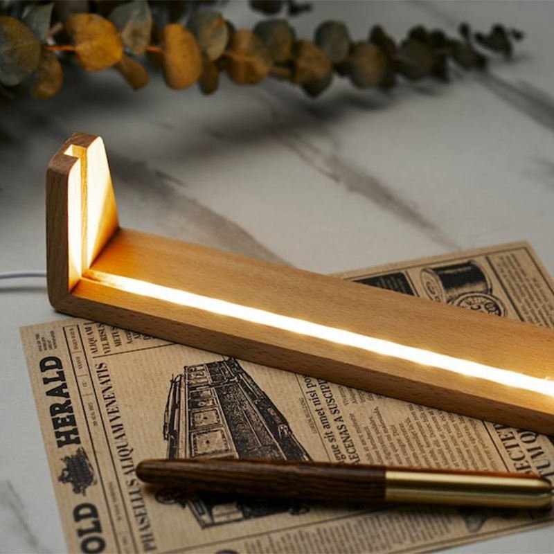 U-Shaped Bracket USB Acrylic Night Light Christmas Cross-Border Novelty Gift UV Printing Creative Cultural Collectible Artifacts