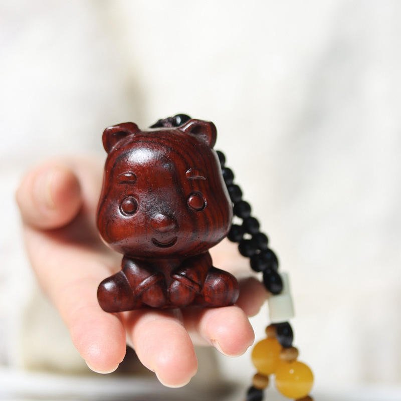 Durable Wooden Antiques Lightweight Small Natural Objets Artisanaux En Bois Attractive Exquisite Wooden Handicrafts