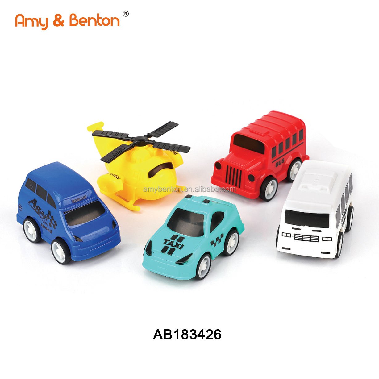 Pull Back Car Toys Children Small Police Car Mini Pull Back Vehicles Party Favors Manufacturers Promotional Kids Pull Back Toys