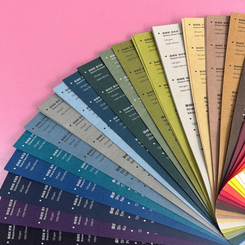 Cardstocks Colored Specialty Paper 120 Gsm 200gsm Art Craft Paper for Luxury Jewelry Watch Perfume Packaging