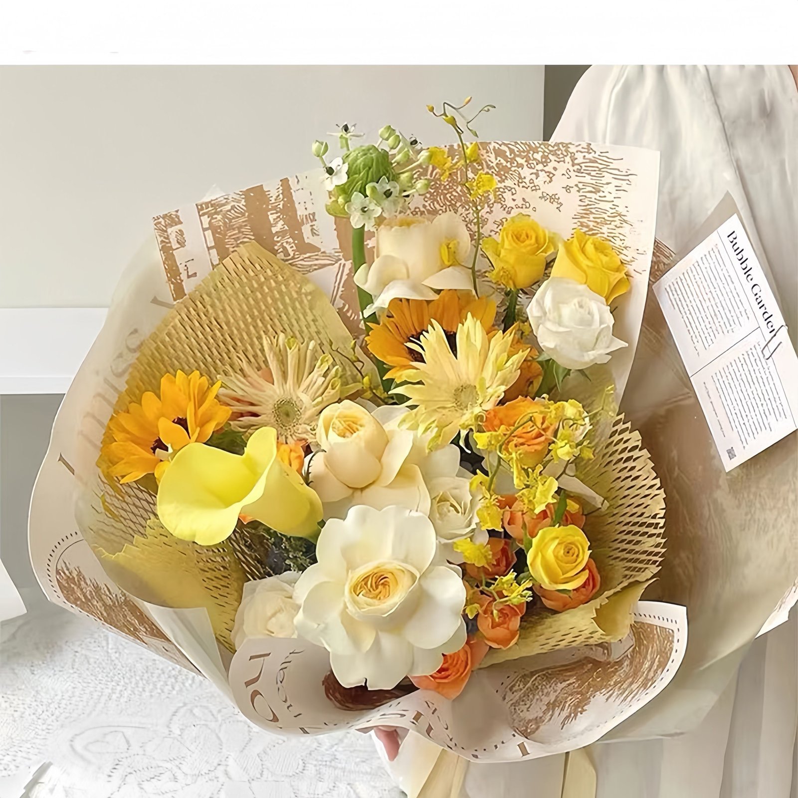 Promotional High Quality Biodegradable Honeycomb Wrapping Paper Mixed Pulp Craft for Gift & Craft Use