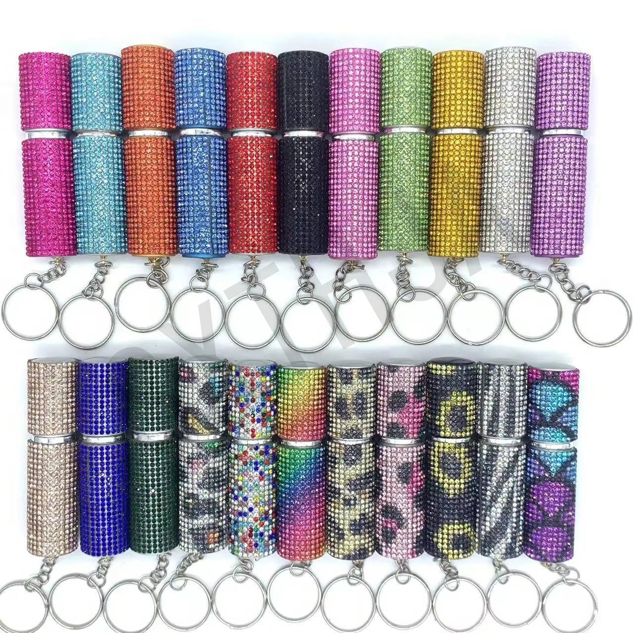 Women Plastic Spray Shell Key Chain Set Accessories Products Self-Defense Gadgets Tools Supplies Self Defense Keychain
